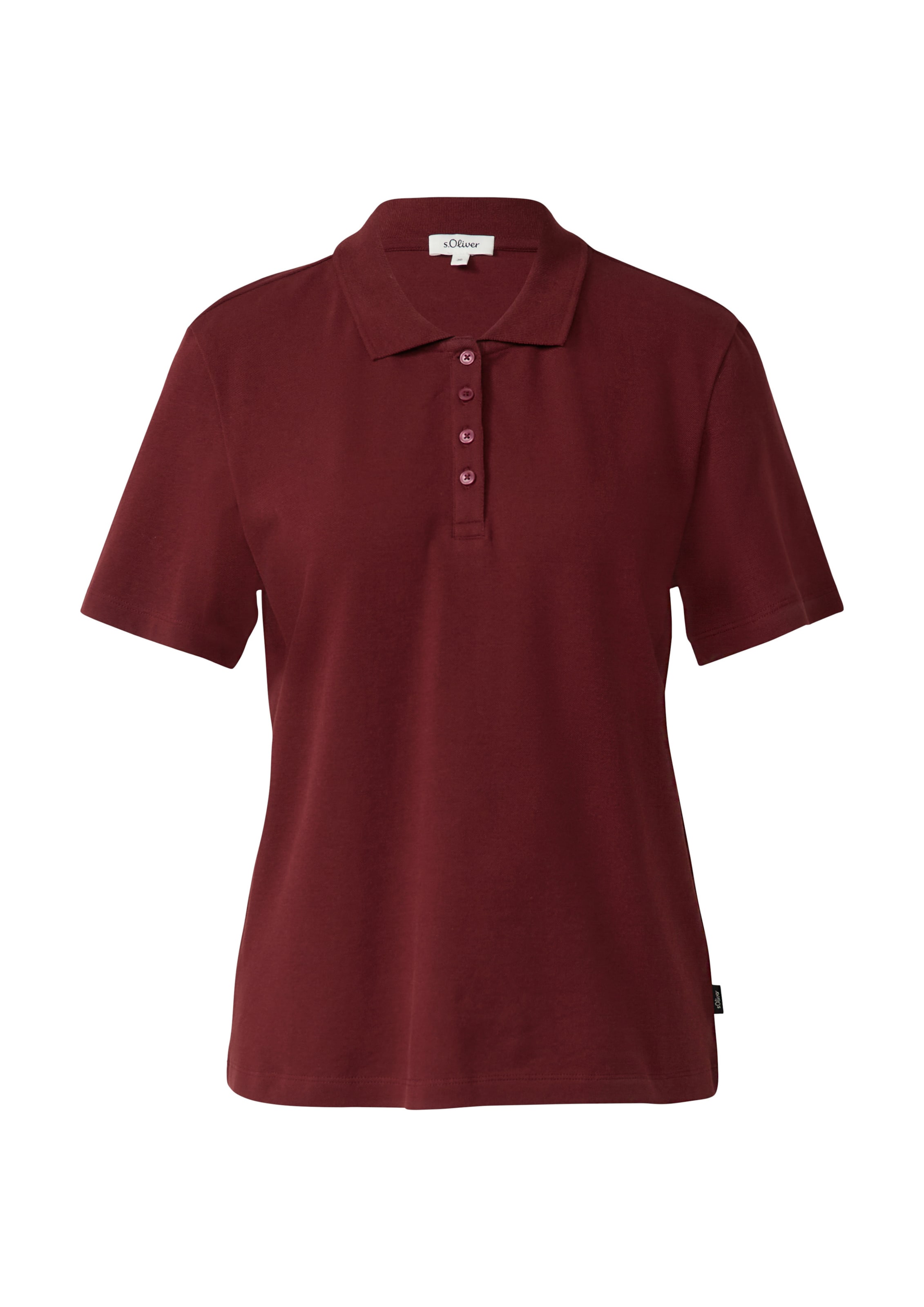 s.Oliver Polo-Shirt in Rot: Vorderseite