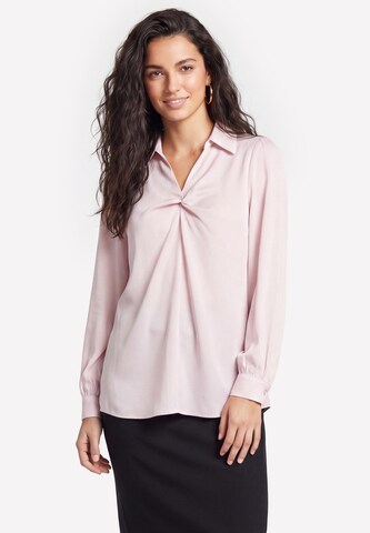 usha BLACK LABEL Blouse in Roze: voorkant