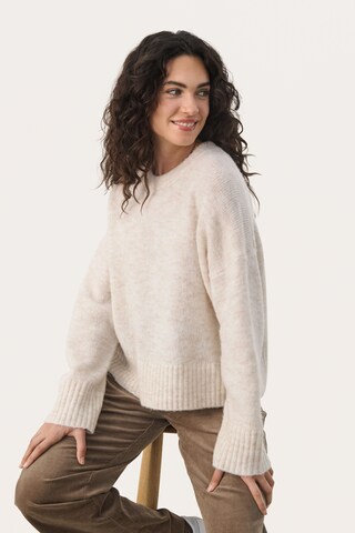 Part Two Sweater 'Lulya' in White: front