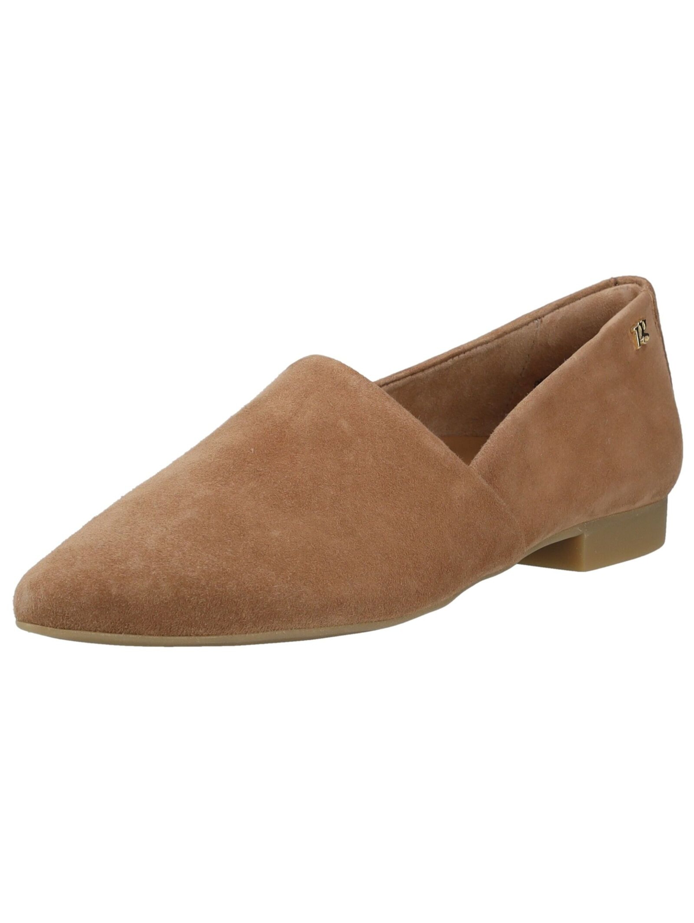 Paul Green Classic Flats in Brown: front
