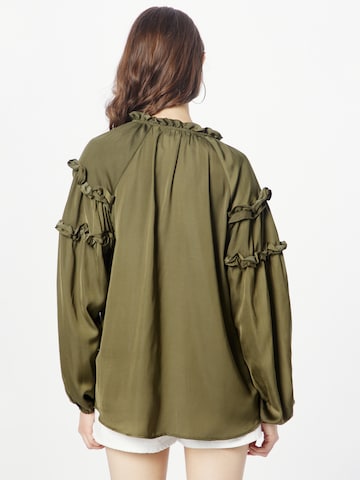 Freequent Blouse 'SOMIA' in Groen