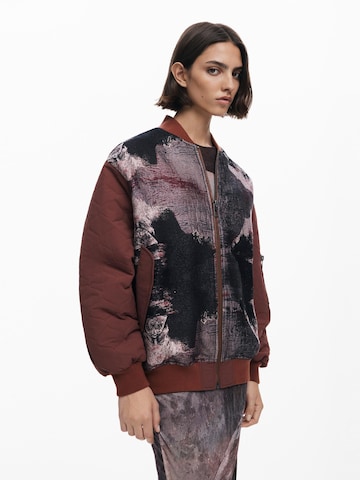 Veste mi-saison Desigual en marron