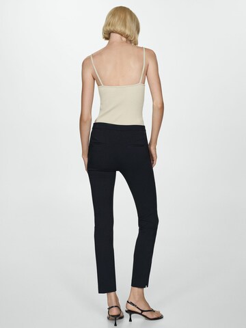 MANGO Regular Hose 'COLA' in Blau