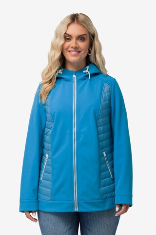 Ulla Popken Performance Jacket in Blue: front