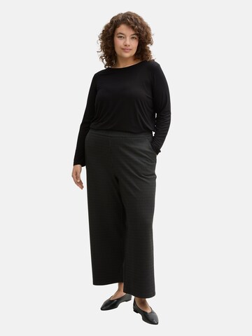 Tom Tailor Women + Shirt in Black