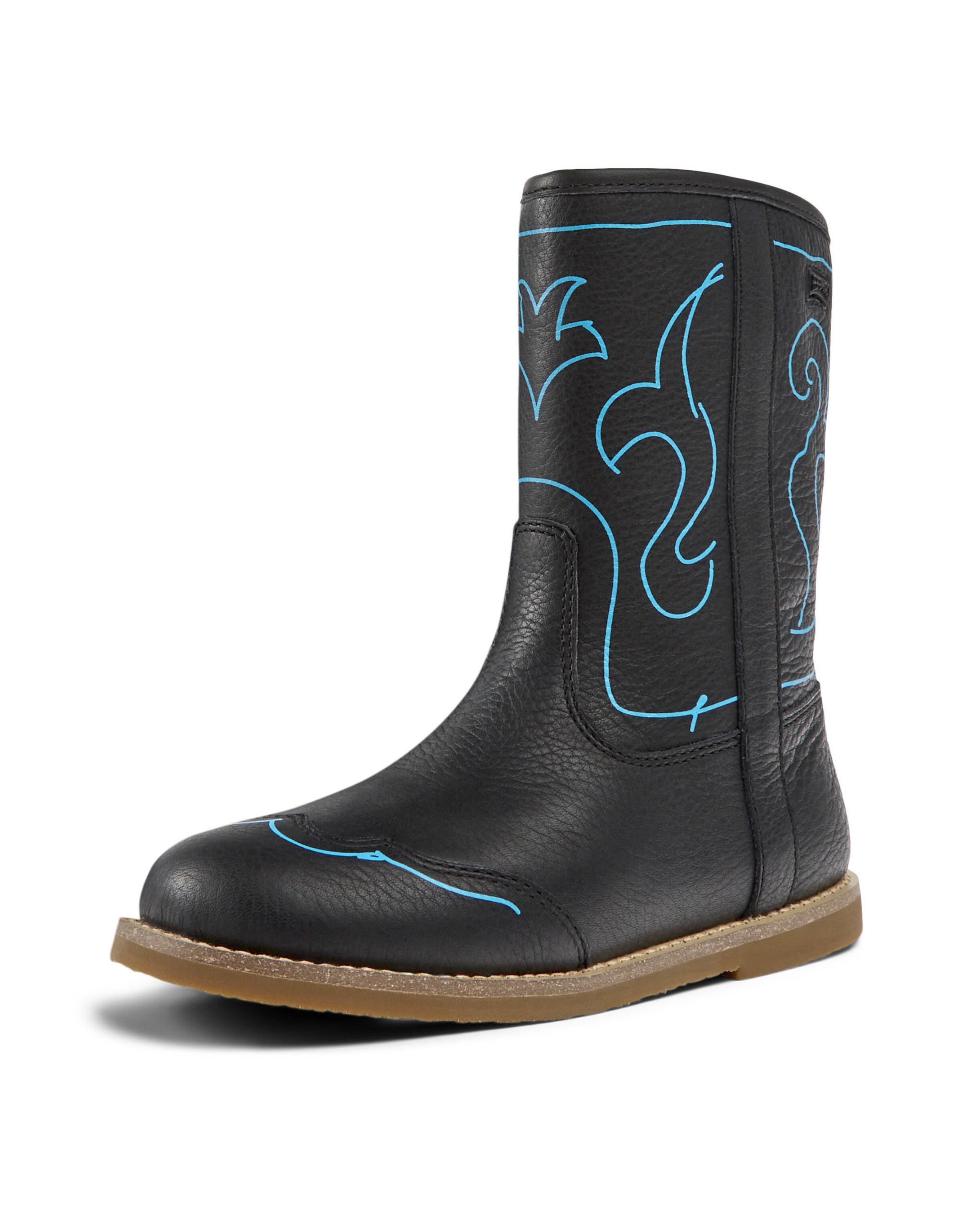 Stivale ' Savina Twins ' di CAMPER in nero: frontale