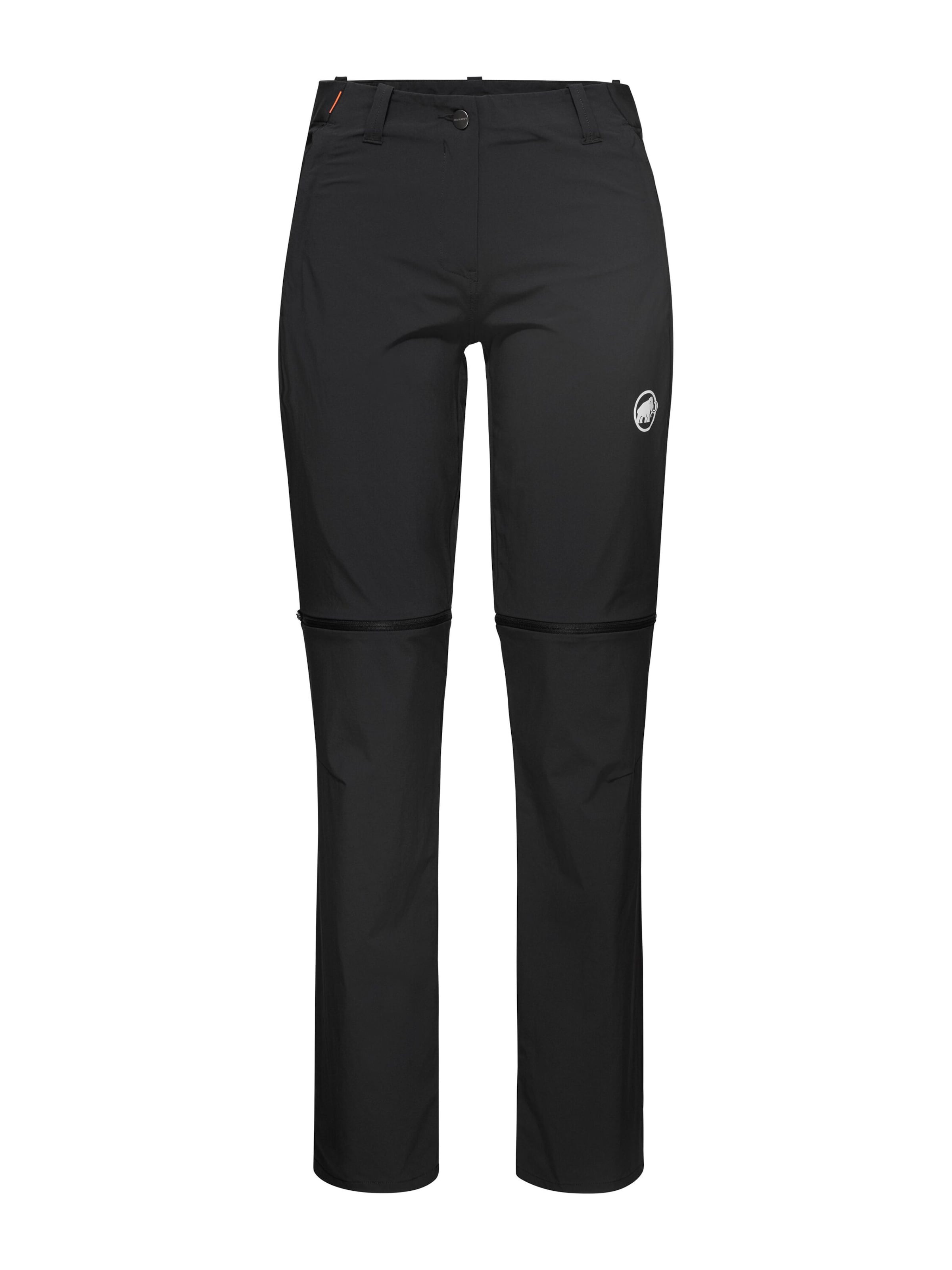MAMMUT Regular Outdoorhose in Schwarz: Vorderseite