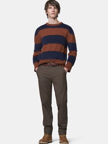 Regular Pantalon chino 'Paris 2-3609' MEYER en marron