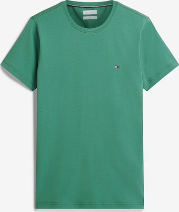 T-Shirt TOMMY HILFIGER en vert : devant