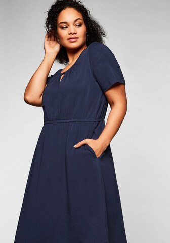 SHEEGO Summer Dress in Blue