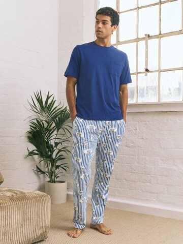 Next Pyjamas lång i blå