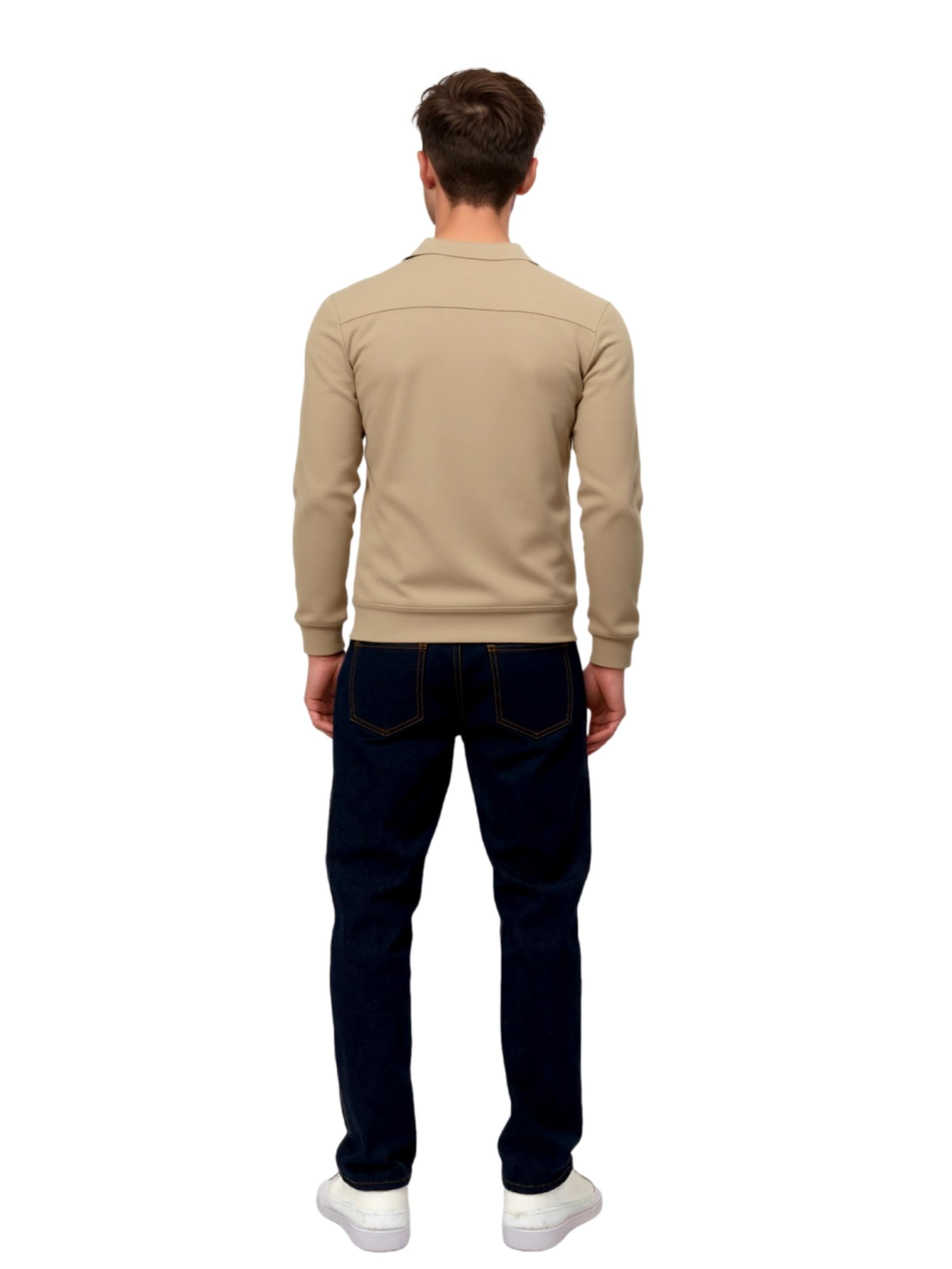 Key Largo Sweatshirt 'KLNICK' in Beige