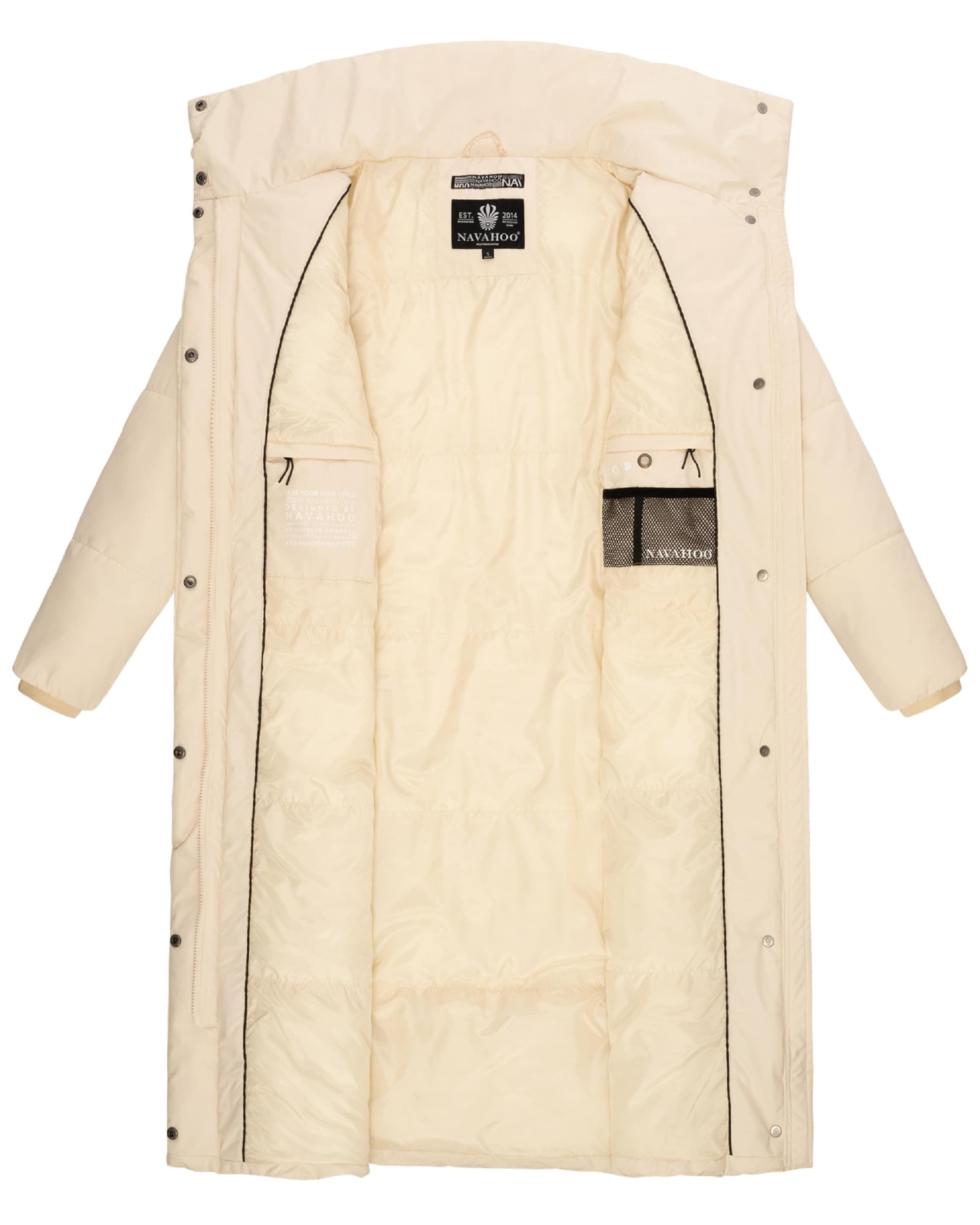 NAVAHOO Winter coat 'Mirenaa' in Beige