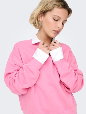 ONLY Tréning póló 'ONLBEST' - rózsaszín