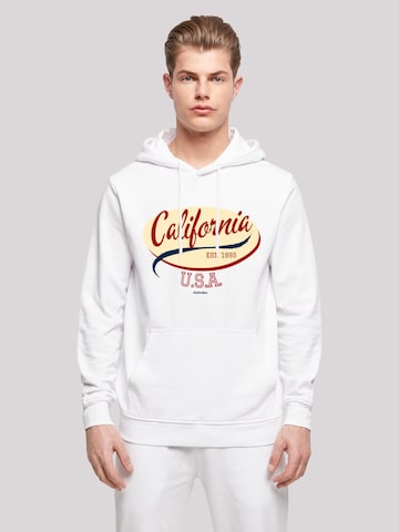 F4NT4STIC Sweatshirt 'Basketball Sports' in White: front