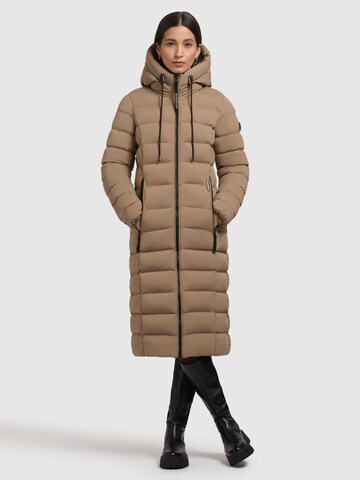 khujo Winter coat 'SIMMIE2' in Brown