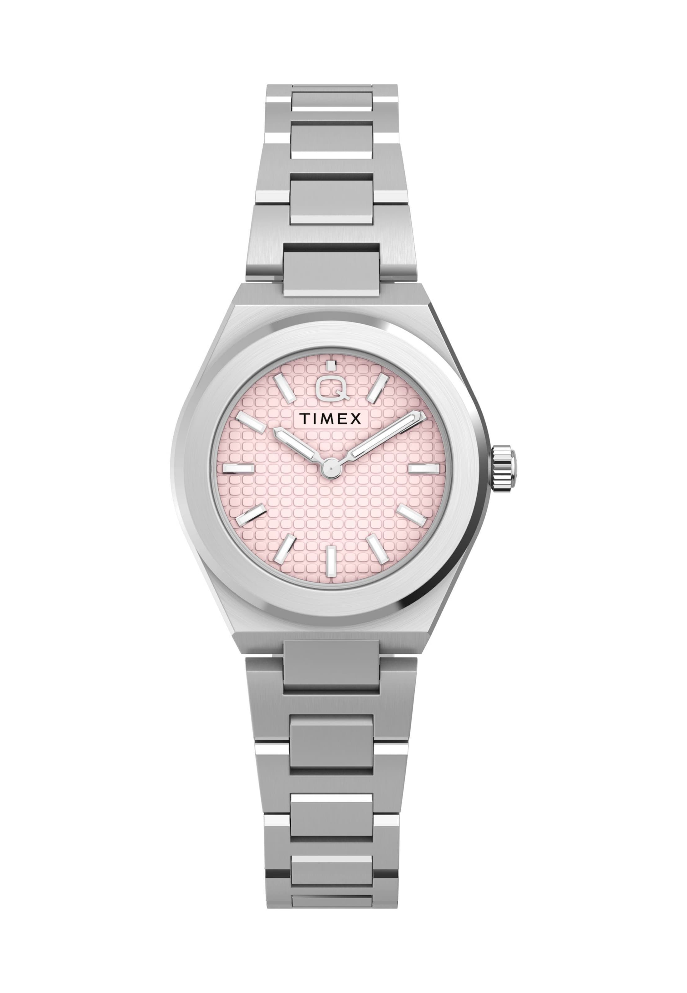 Montre à affichage analogique TIMEX en rose : devant