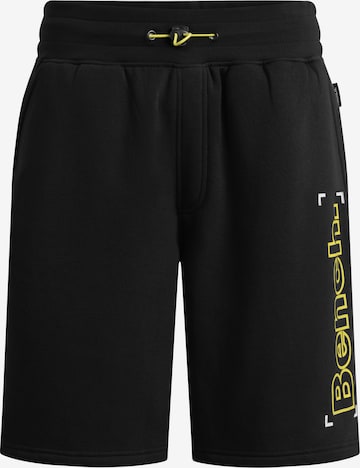 Regular Pantalon de sport BENCH en noir : devant