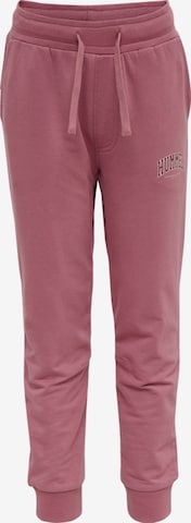 Pantalon Hummel en rose : devant