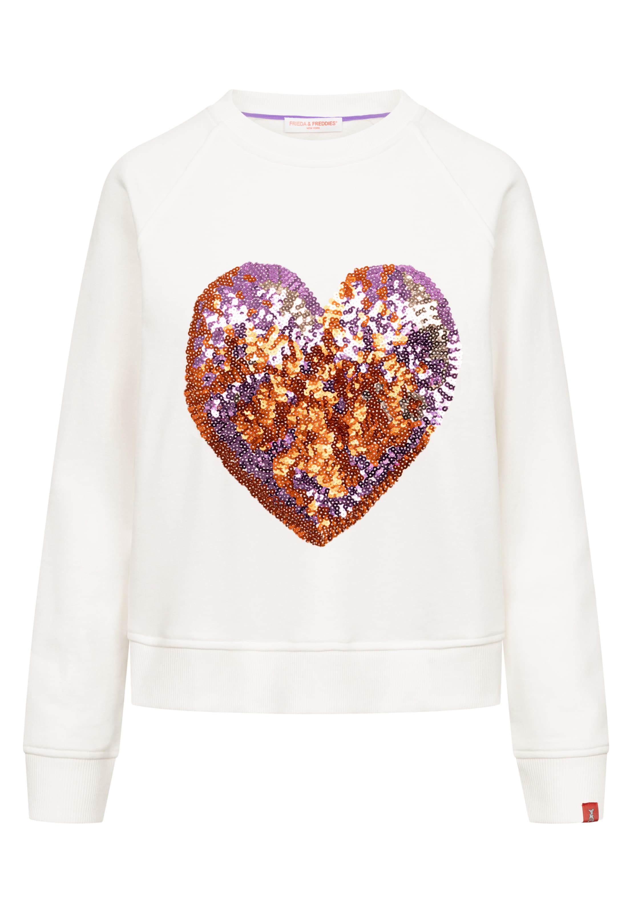 Frieda & Freddies NY Sweatshirt in Beige: front