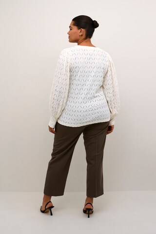 KAFFE CURVE Blouse 'KCTina' in White
