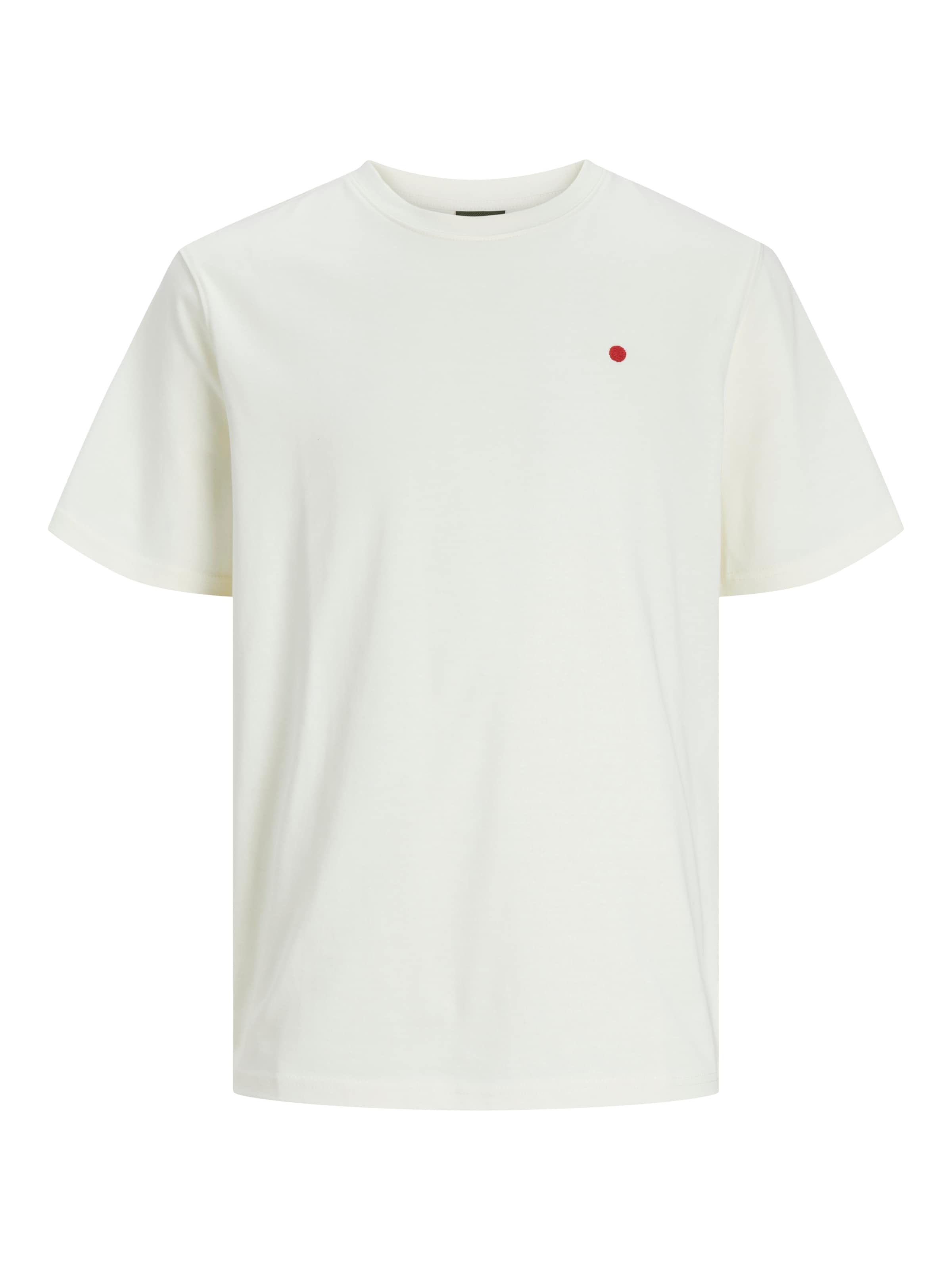 R.D.D. ROYAL DENIM DIVISION T-shirt 'Road' i beige: framsida