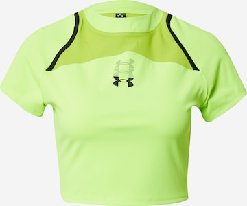 geltona UNDER ARMOUR Sportiniai marškinėliai 'Run Anywhere': priekis