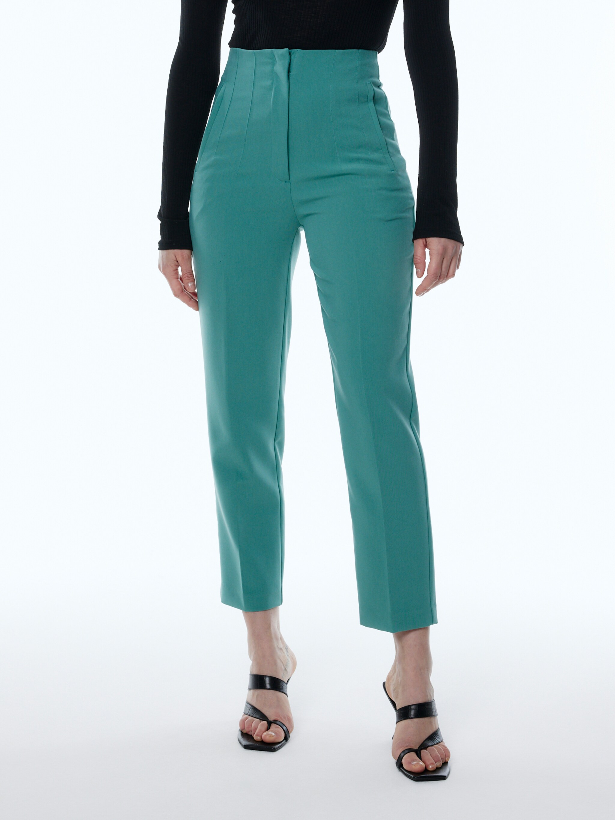 EDITED Producten Pantalon 'Charlotta' Groen