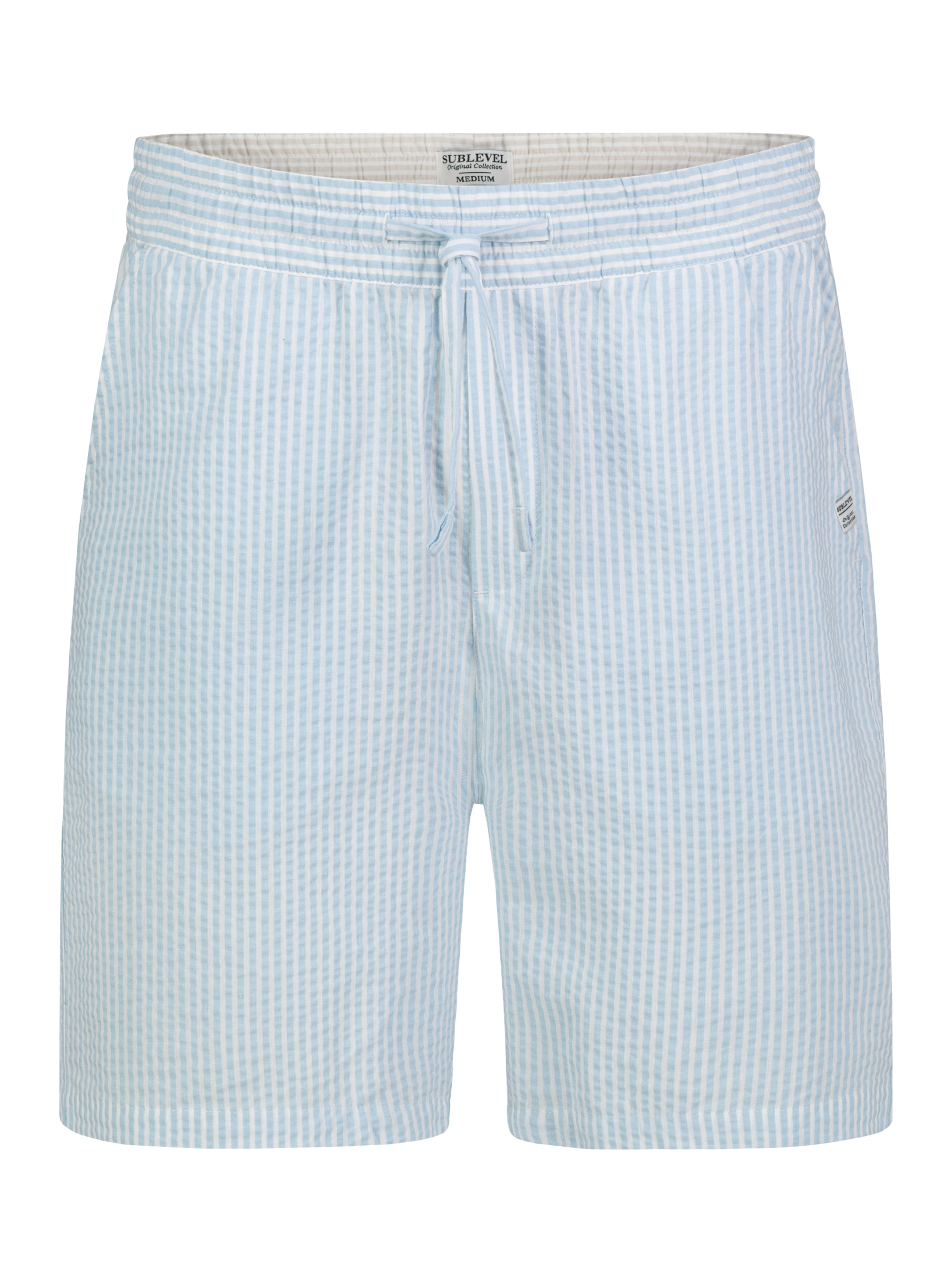 Sublevel Shorts in Blau: Vorderseite