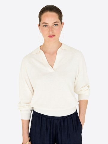 Bellamy Gallery Pullover 'Miya'‌‌‌‌‌‌‌ in Weiß