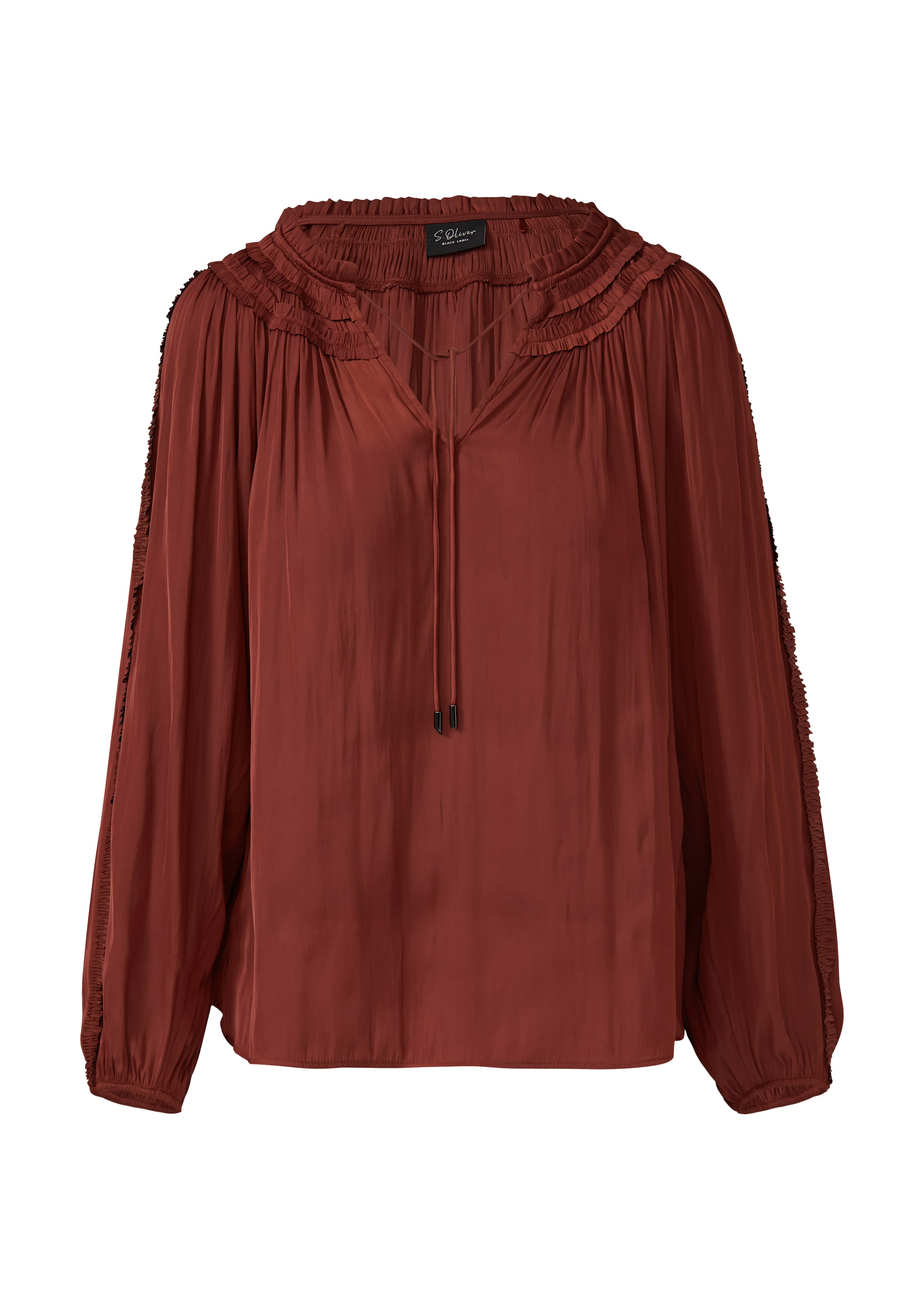 s.Oliver BLACK LABEL Bluse in Rot: Vorderseite