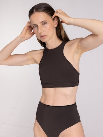 WALLIEN Bikinihose in Braun