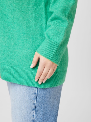 Esprit Curves Sweter w kolorze zielony