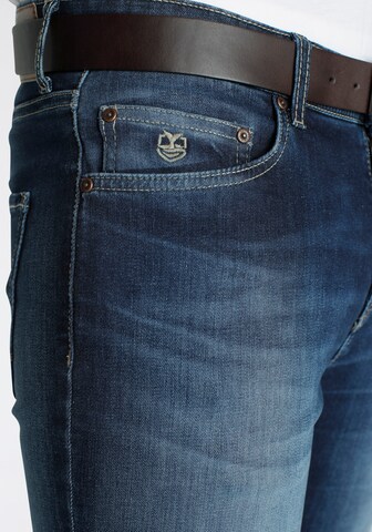 DELMAO Slimfit Jeans in Blau