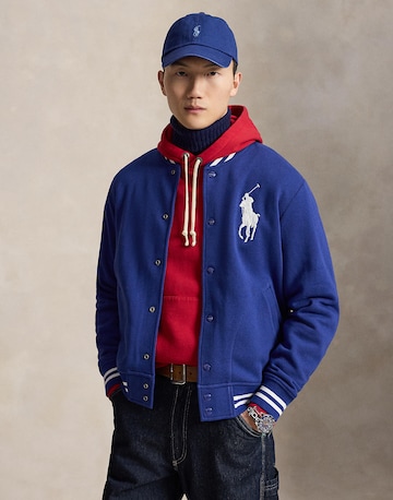 Veste de survêtement Polo Ralph Lauren en bleu : devant