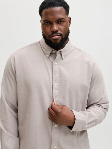 JACK & JONES Regular Fit Skjorte 'JPRBLUBARKLEY' i grå