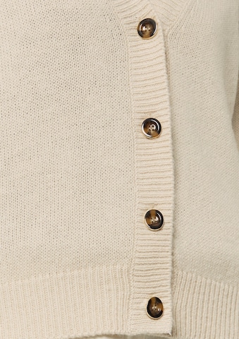 COMMA Gebreid vest in Beige