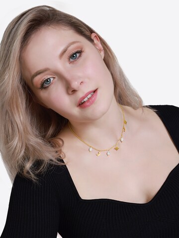 Heideman Necklace 'Dolly' in Gold: front