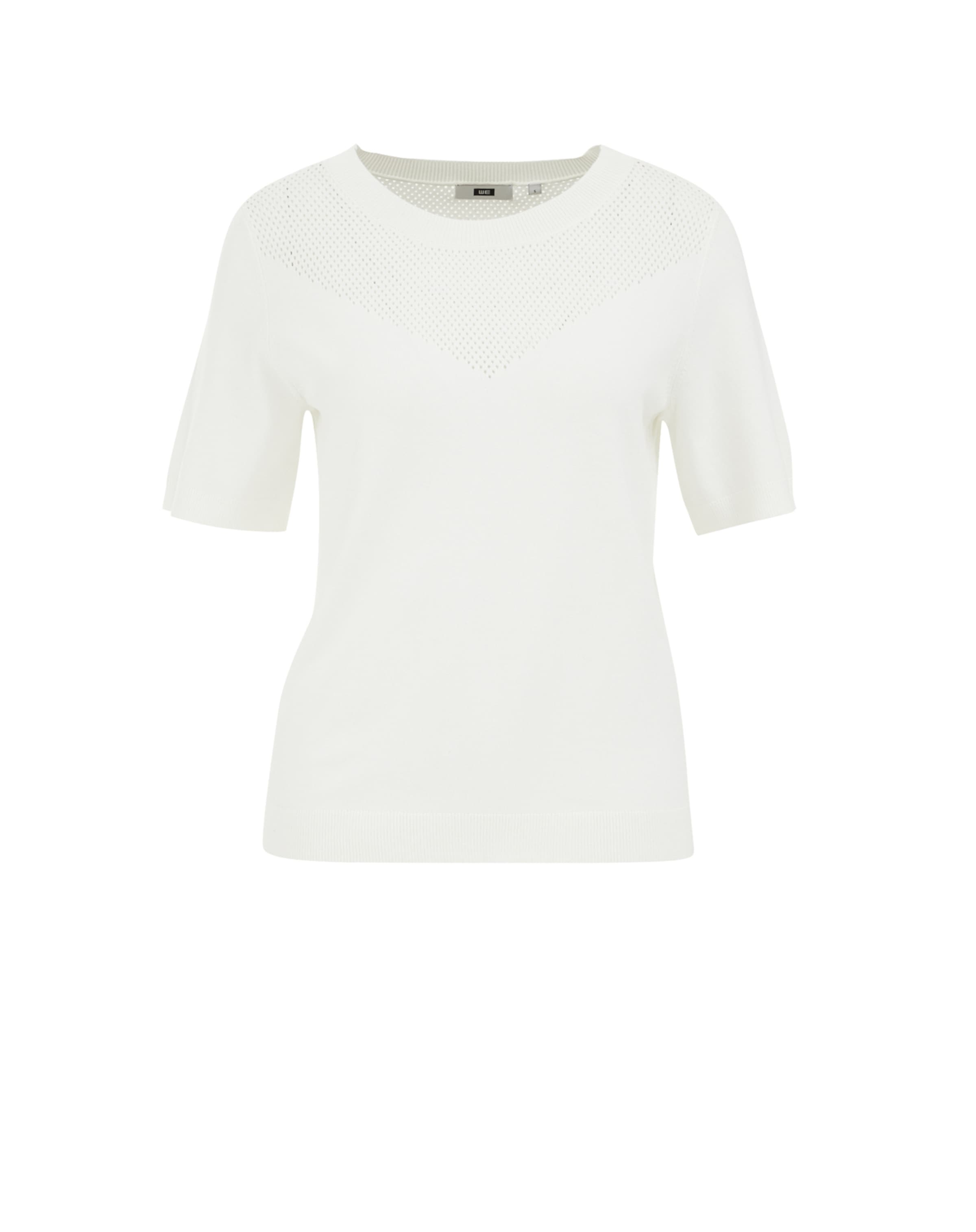 WE Fashion Пуловер в бяло: отпред