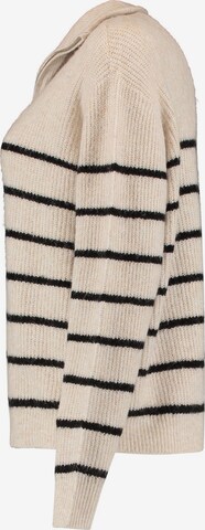 Hailys Sweter w kolorze beżowy