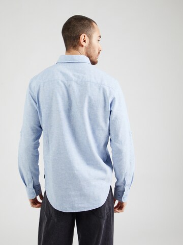 INDICODE JEANS Regular fit Button Up Shirt 'Vento' in Blue