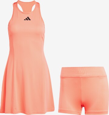 ADIDAS PERFORMANCE Sportkleid 'Club ' in Orange: predná strana