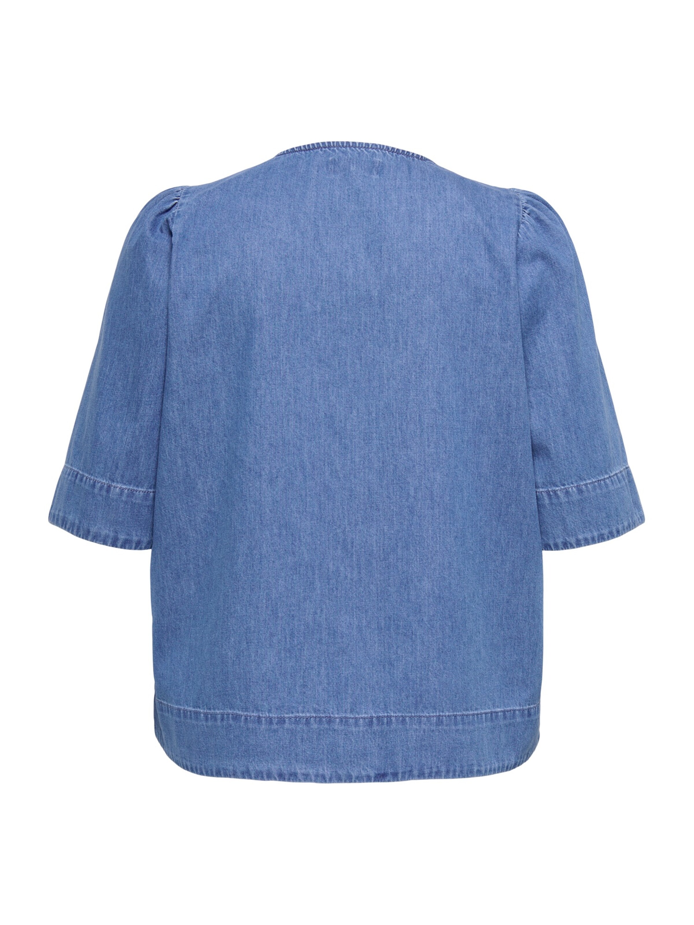 Camicia da donna 'CARASTRA' di ONLY Carmakoma in blu