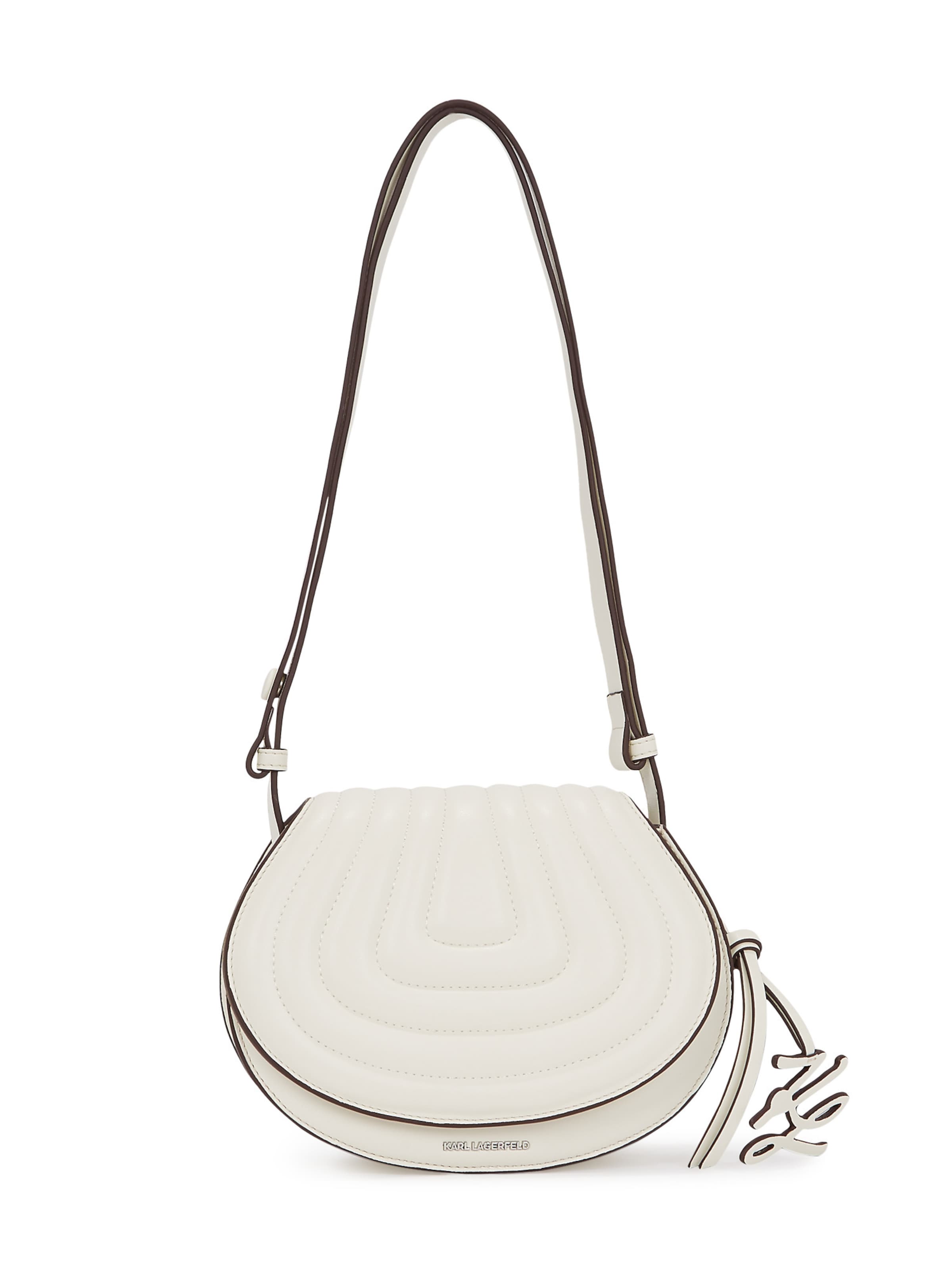Karl Lagerfeld Válltáska - fehér: elől