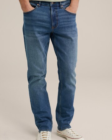 WE Fashion Regular Jeans in Blauw