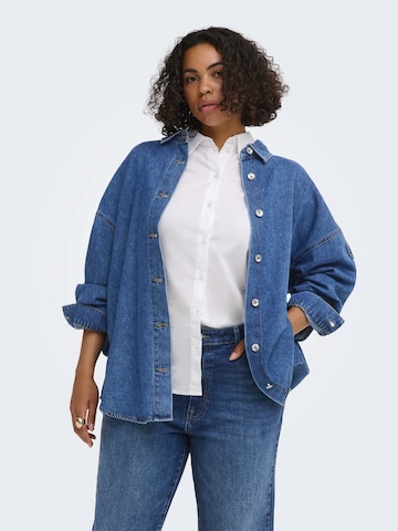 Veste mi-saison 'CARMAUREEN' ONLY Carmakoma en bleu : devant