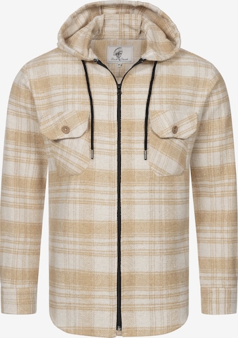 Rock Creek Regular Fit Hemd in Beige: predná strana