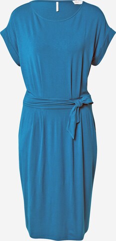 s.Oliver Summer Dress in Blue: front