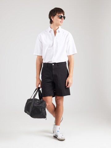 Carhartt WIP Loosefit Broek 'Drewe' in Zwart