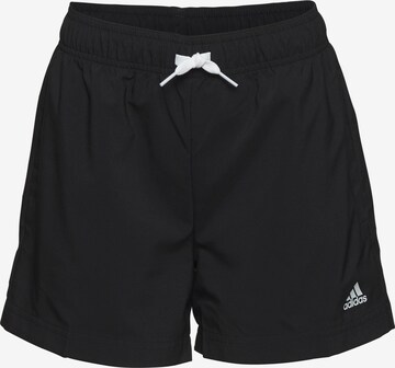 Regular Pantaloni sport 'Essentials Chelsea' de la ADIDAS SPORTSWEAR pe negru: față